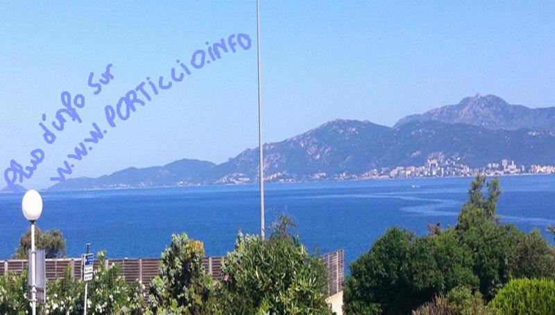 Vue mer panoramique plage 30m. Porticcio Porticcio  Eksteriør bilde
