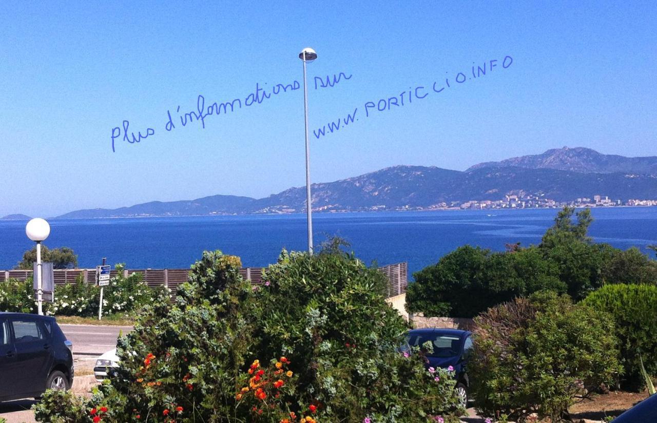 Vue mer panoramique plage 30m. Porticcio Porticcio  Eksteriør bilde