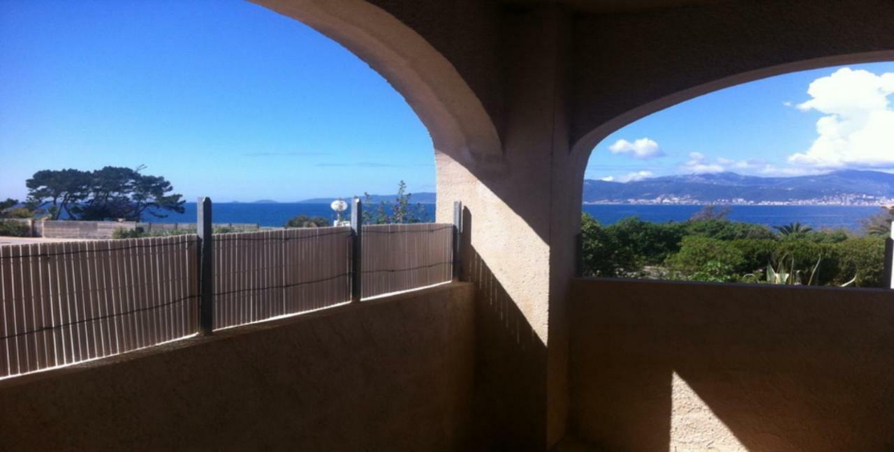 Vue mer panoramique plage 30m. Porticcio Porticcio  Eksteriør bilde